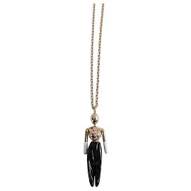 Collier Givenchy doré Doré