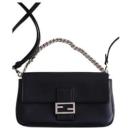 Fendi Mini borsa Micro Baguette blu Blu