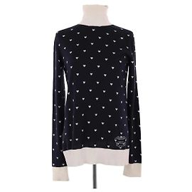 Jersey Hermès de cachemira azul Azul