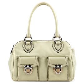 Marc Jacobs Sac Tote Blake en cuir vert pâle Vert