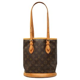 Petit Bucket Louis Vuitton Monogram Marrone Marrone