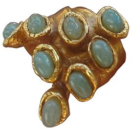 Yves Saint Laurent Arty Ring Goldfarben Gold hardware