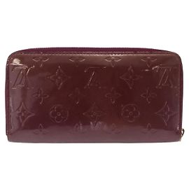 Louis Vuitton Zippy Monogram Vernis Long Purple