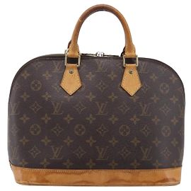 Louis Vuitton Alma Monogram Canvas PM Marrom
