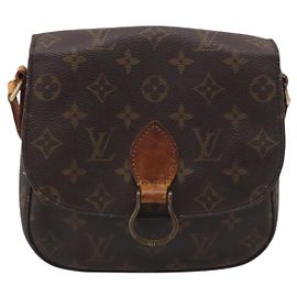 Louis Vuitton Saint Cloud Monogram Canvas MM Marrone