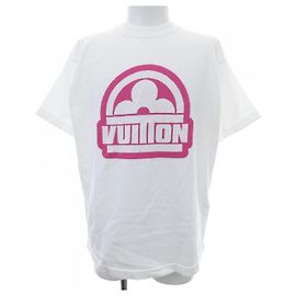 Louis Vuitton Cotton Short Sleeve Crew Neck Knit White