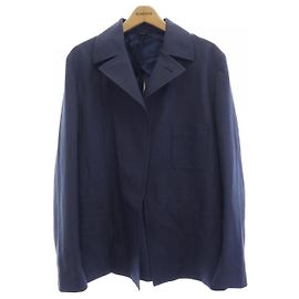 Fendi Navy Blue Jacket Blue Navy blue