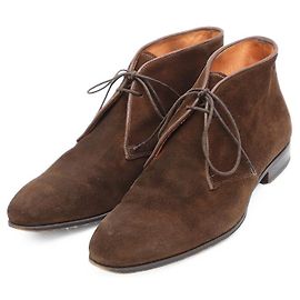 Autre Marque Botas de camurça Lobb's Marrom