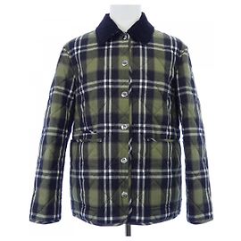 Giacca Burberry Nero Verde Cachi