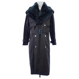 Trench Burberry Verde Khaki Verde Cachi