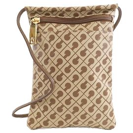 Autre Marque Sac à bandoulière Gherardini SOFTY en polyester et polyuréthane Marron Autre