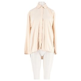 Apc Camicia di seta beige Beige