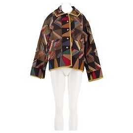 Autre Marque Casaco de algodão multicolorido Multicor
