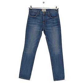 Jeans de algodão azul Current Elliott Tamanho 25 Azul