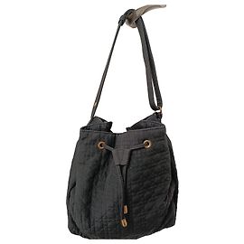 Bolsa Christian Dior Cannage Nylon Preta Preto