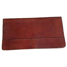 Bally braune Ledergeldbörse Braun