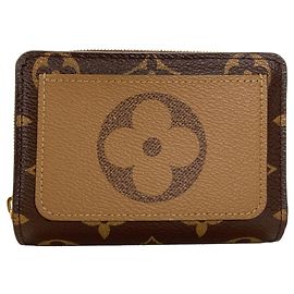 Carteira Bi-fold Louis Vuitton Monogram Reverse Monograma