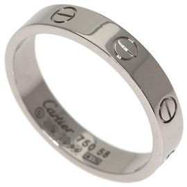 Cartier Mini Love Ring in 18K Weißgold Andere
