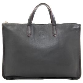 Porte-documents Loewe Toledo Anagram Noir
