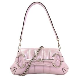 Gucci Horsebit Small Handbag Pink