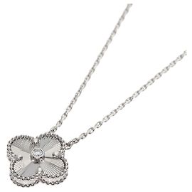 Collana Van Cleef & Arpels Alhambra Diamond Guilloché Altro