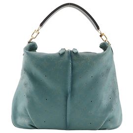 Borsa a tracolla Louis Vuitton Selene MM Blu Altro