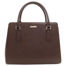 Sac à main en cuir Burberry Logo Marron