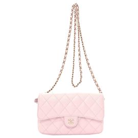 Capa para Telemóvel com Aba Chanel AP2096 Rosa