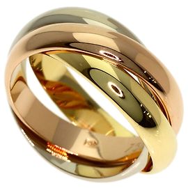 Anel Cartier Trinity MM Band Ring Outro
