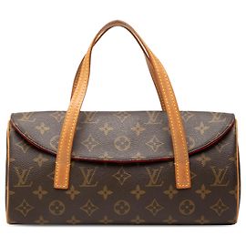 Louis Vuitton Brown Monogram Sonatine Marrom
