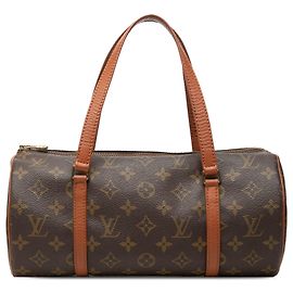 Louis Vuitton Brown Monogram Papillon 30 Marrom