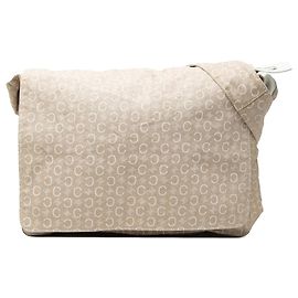 Céline Bolsa Messenger Celine Beige C Macadam Canvas Bege