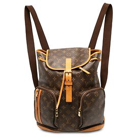 Louis Vuitton Brown Monogram Sac a Dos Bosphore Castaño