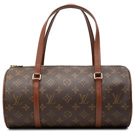 Louis Vuitton Brown Monogram Papillon 30 Marrom