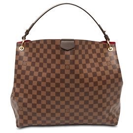 Louis Vuitton Brown Damier Ebene Graceful MM Marrom