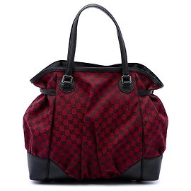 Tote Gucci Red GG Canvas Full Moon Altro
