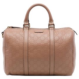 Borsa Boston Gucci Brown Medium Guccissima Joy Marrone Carne