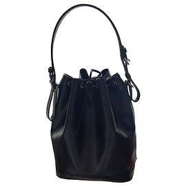 Louis Vuitton Noe Epi Leather Handbag - Black Black