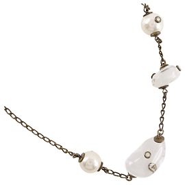 Collana Chanel Clear Stone Nero