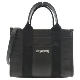 Borsa in pelle Balenciaga Hardware Nero