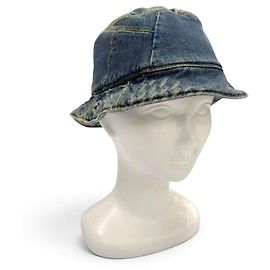 Louis Vuitton Nigo Cotton Hat Blue