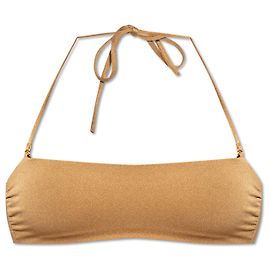 Top de bikini Dsquared2 Beige Dorado Castaño Beige