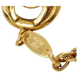 Bracelet rond Chanel Coco Mark Doré Métallisé
