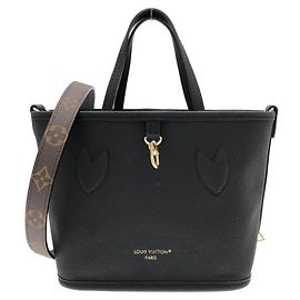 Borsa Tote Louis Vuitton Neverfull Inside Out BB Monogram Coated Canvas Marrone