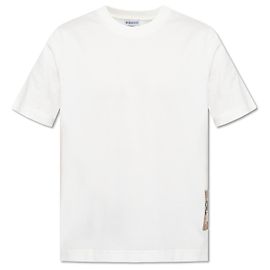 Burberry Camiseta con parche de logotipo Blanco