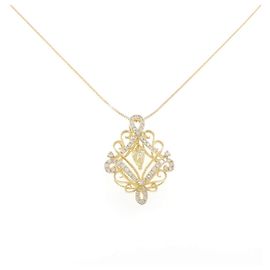 Autre Marque Collana di Diamanti Au750 D'oro