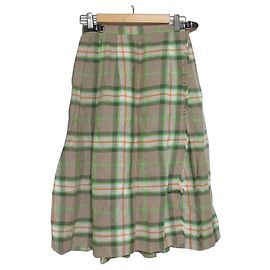 Autre Marque Saia de Linho Xadrez O'Neil of Dublin Bege Verde