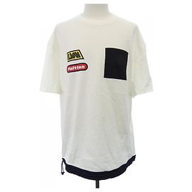 Camiseta híbrida de algodón Louis Vuitton Blanco