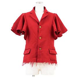 COMME des GARCONS Polyester Jacket Red