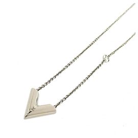 Collar Essential V Louis Vuitton Plata
